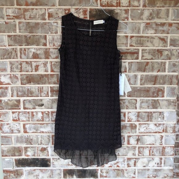 NWT Johnny Was 4 Love & Liberty Iva Embroidered Dress XS in Raisin - Picture 5 of 16